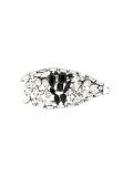 bicolour brooch