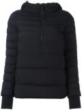 hooded puffer jacket