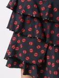 ruffled skirt