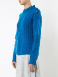 perforated trim jumper 