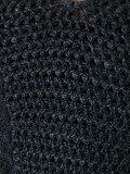 v-neck knit blouse