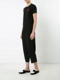 embroidered heart T-shirt 