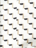 geometric print pyjama shirt