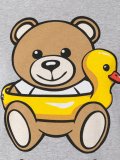 bear print T-shirt