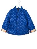 diamond quilted jacket