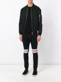 knee logo print sweatpants
