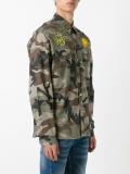 camouflage print shirt