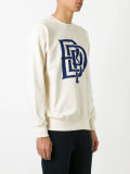 logo print sweatshirt 