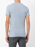 collarless polo shirt 