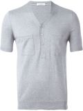 buttonned collar T-shirt