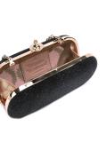 glitter effect cross body bag