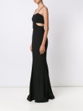 cut out detail gown 
