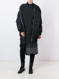 long length bomber jacket