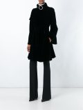 velvet maxi coat