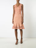 lace inserts dress