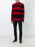 striped Shetland wool sweater