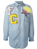 denim patch shirt 