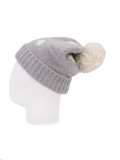 cashmere pom pom beanie 