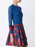 garden jacquard mesh cardigan