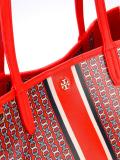large chain print tote bag