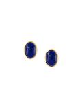 lapis stud earrings