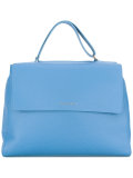 logo plaque tote