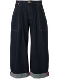 'HoH x Lee Collaboration'超大款牛仔裤
