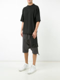 drawstring track shorts 