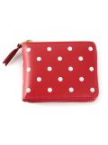 'Polka Dots Printed'圆点拉链钱包