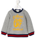 tiger printed sweatshirt