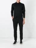 longsleeved polo shirt