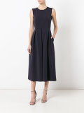 flared midi dress