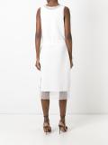 sequinned belted dress