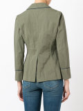 contrast jacket 