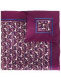 horse print pocket square