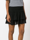 ruffled layered skirt