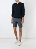 striped bermuda shorts
