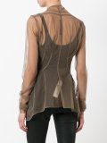 mesh long sleeved jacket