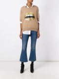 'gold lips' sweater