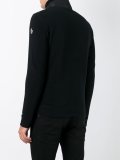 banded collar sweater