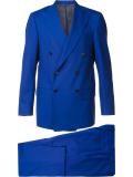 double breasted two-piece suit