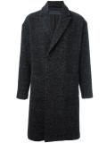 double-breasted mid coat