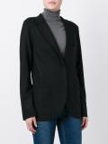 one button blazer 