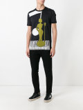 jazz singer print T-shirt