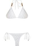 lace triangle bikini set
