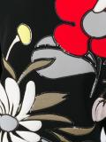 花卉贴花套头衫