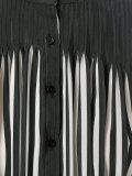 striped flared dress