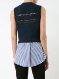 mermaid shirt trim top