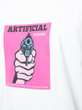 'artificial' print T-shirt