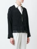 tulle hem jacket